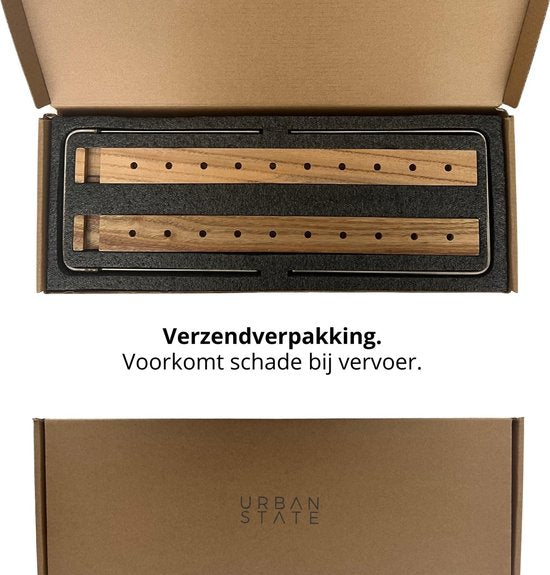 Système de rangement pour disques vinyles - porte-disques en bois de noyer de qualité supérieure - porte-disques - porte-disques - porte-disques - finition claire