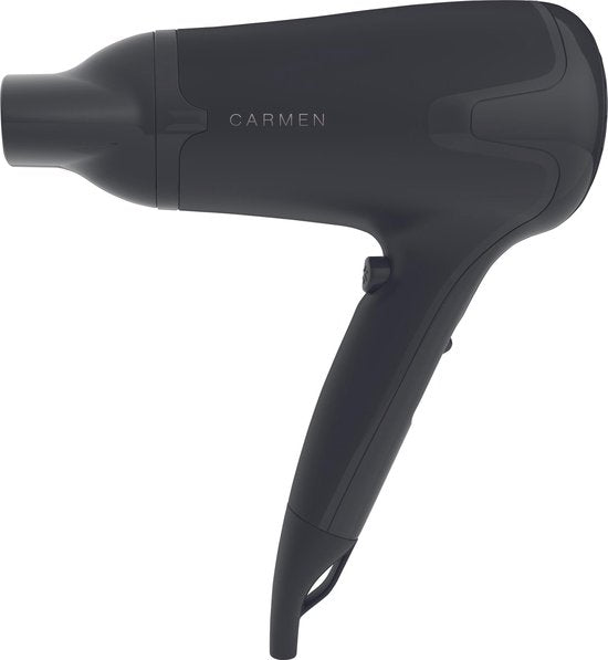 Carmen HD1695 - Sèche-cheveux - 1700W - Diffuseur - Fonction Coolshot - Noir