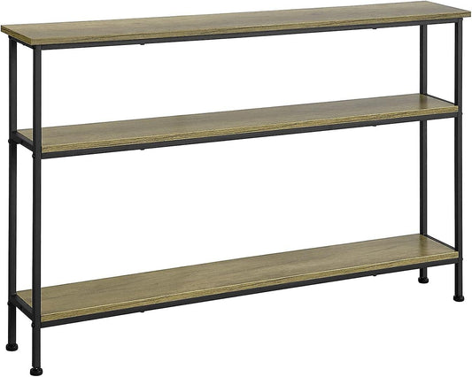 Table d'appoint 3 étagères SoBuy - Max. 50 kg - 120 x 20 x77 cm - Moderne