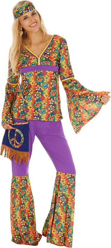 Dressforfun Costume Femme Hippie M - robe costume costume halloween dress up partywear carnaval costume party dress - 300943