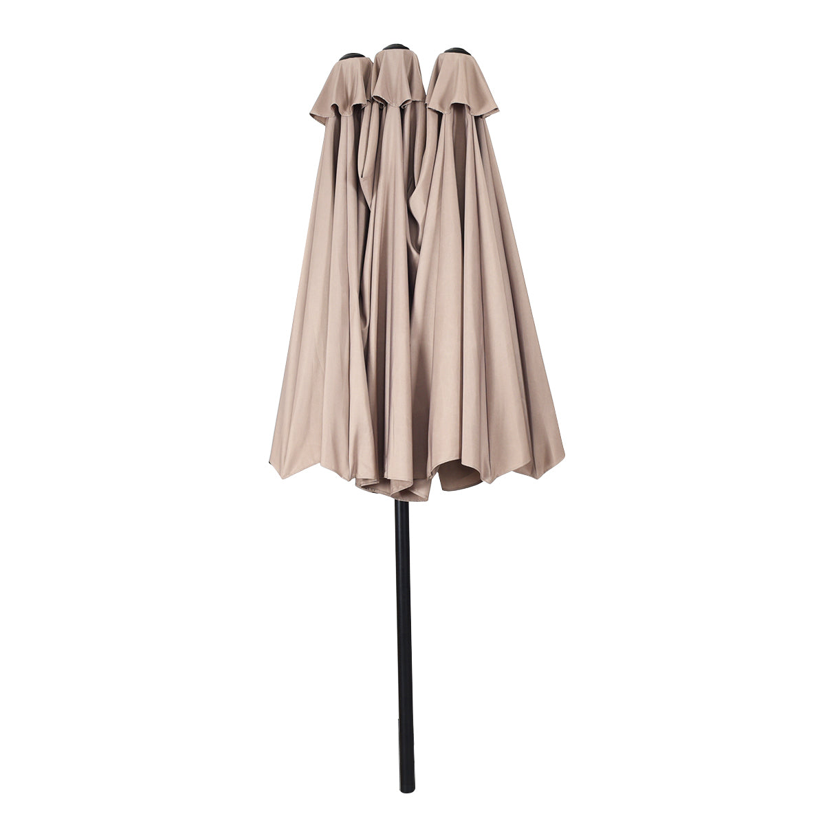 Parasol double Coast - Ø480 cm - Beige