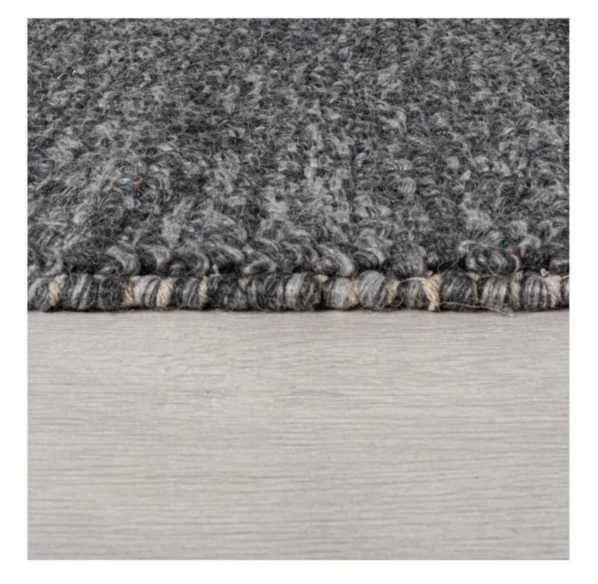 FLAIR RUGS - Tapis en laine minérale bouclée - 160x230cm