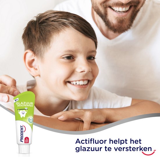 Dentifrice Prodent Protecteur d'émail 75 ml - Enfants à partir de 6 ans - Dentifrice pour enfants