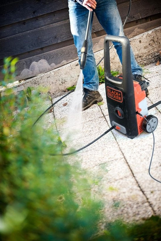 BLACK+DECKER Hogedrukreiniger BXPW1400PE - 8 Accessoires - 1400W - 110 Bar - 390 l/u