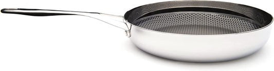 Crowd Cookware - Cocotte Blackbeard Ø28 cm - acier inoxydable - Résistant aux rayures et antiadhésif - Convient à toutes les sources de chaleur, y compris le four - Lavable au lave-vaisselle