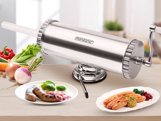 Remplisseuse de saucisses, machine à saucisses, machine à saucisses - volume de remplissage de 2,5 kg