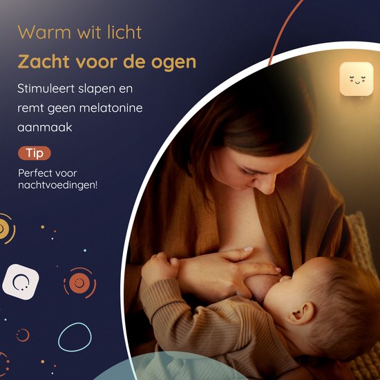 Numsy Baby Room Nightlight Socket - Détecteur automatique de lumière
