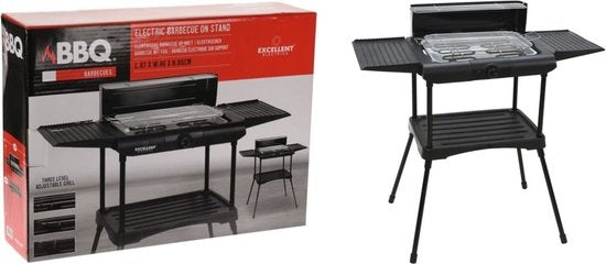 Barbecue électrique - Excellent Electrics - 2000W - Noir