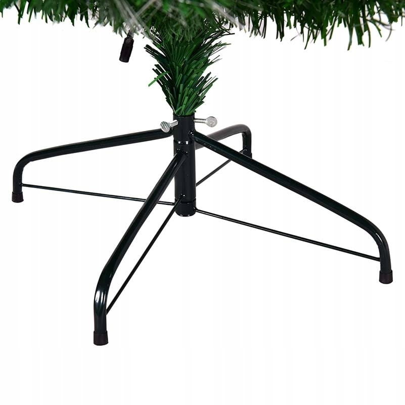 Sapin de Noël Coast - 220 Branches - Lumières Led - 180 x 81cm - Vert