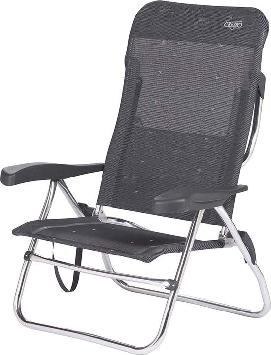 Crespo - Chaise de plage - AL/223 - Gris foncé