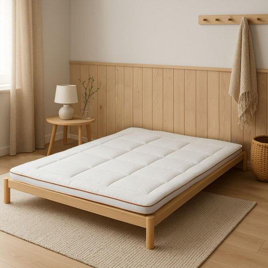 Surmatelas MPS en molleton avec technologie AIR© - 180x200 cm - Collection Air 3D - épaisseur 5 cm - Enveloppe en Tencel - Moyennement ferme