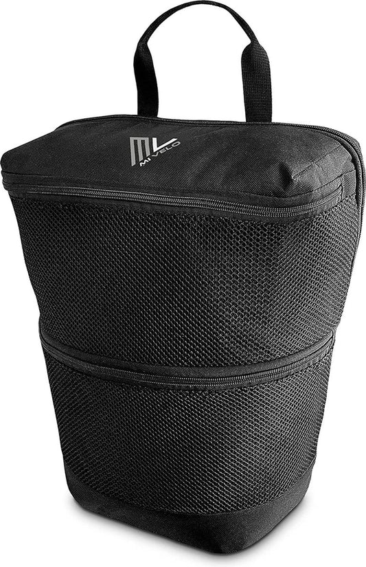 MiVelo Bicycle Bag - Organisateur de sacoche de vélo - Noir