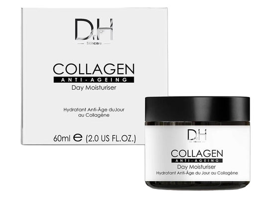 Crème hydratante de jour anti-âge au collagène Dr. H - 60 ml - Soins de la peau