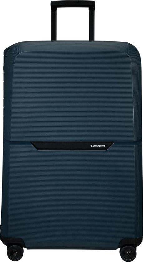Samsonite Magnum Eco Spinner - Durable - Spacieux - 81 cm - Bleu nuit