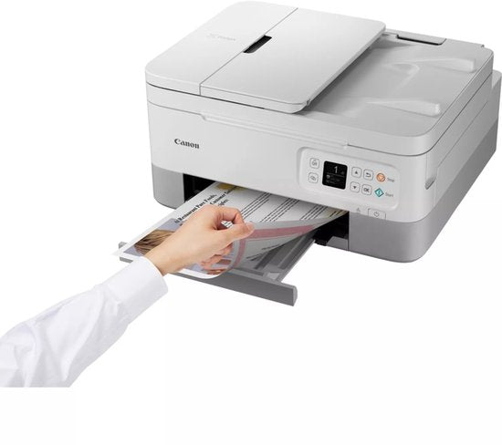 Canon PIXMA TS7451i - Imprimante jet d'encre tout-en-un - Blanche