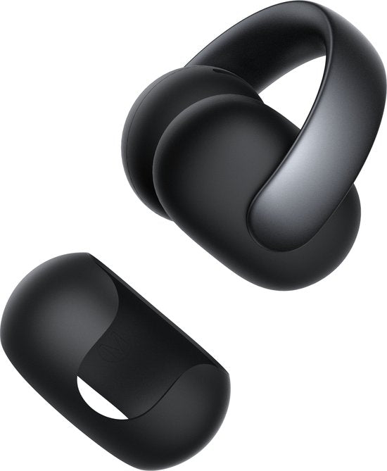 soundcore AeroClip by Anker - Écouteurs ouverts - Écouteurs à clip - Confort adaptatif - Conversations claires grâce à 4 microphones et à l'IA - Maintien stable - Haut-parleurs de 12 mm pour un son clair - Ouverts