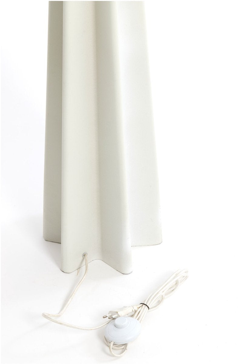 Light & Living Lampadaire Kuala - Blanc mat - Ø20x124cm - Abat-jour non compris - Raccord E27 - Pour l'intérieur