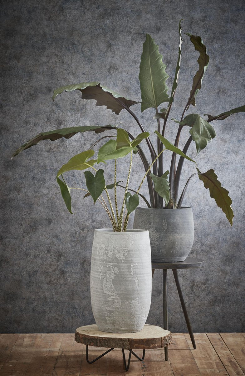 mica decorations kent table d'appoint - ø40 x h51,5 cm - métal - noir