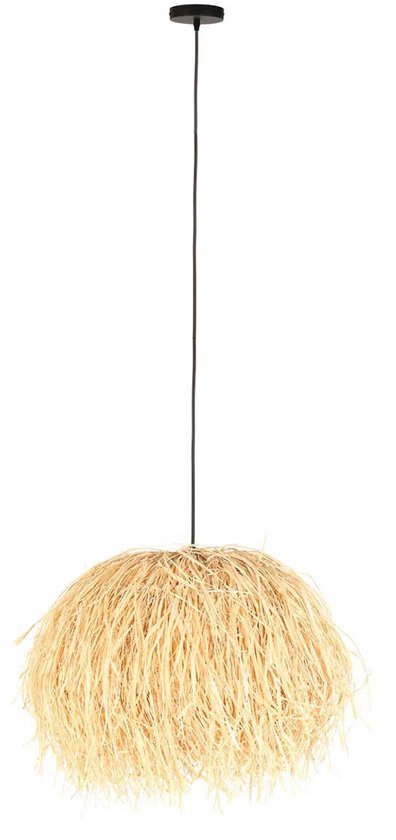 Anne Lighting - suspension - Grass - naturel - herbe - Ø 53 cm - E27 - 3819BE