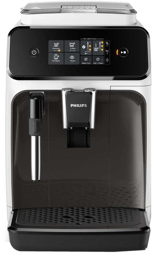 Philips série 1200 - EP1223/00 - Machine à expresso entièrement automatique - Machine à café entièrement automatique - 15 bars - Blanc
