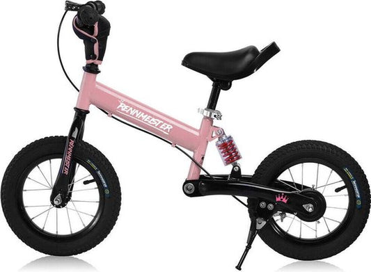 Rennmeister Balance Bike - Hauteur réglable - 3-5 ans Rose