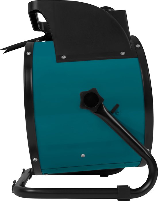VONROC Chauffage électrique - chauffage soufflant - chauffage d'atelier - puissance 400V - 3300W/5000W - céramique - thermostat - pour pièces jusqu'à 48m2