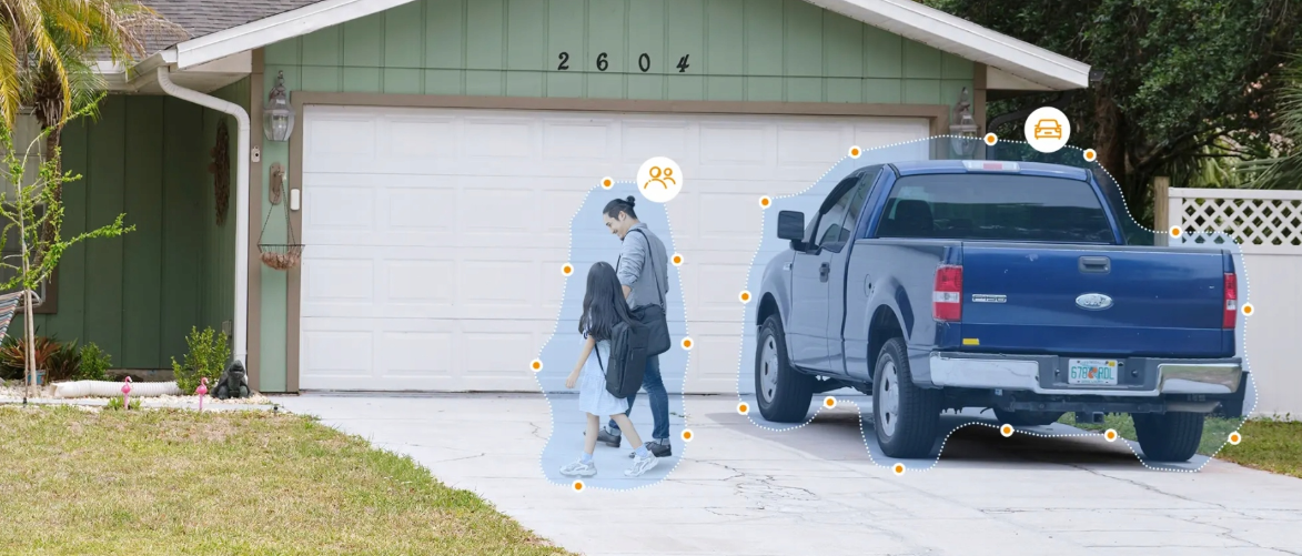 Caméra de surveillance Imou Cell PT 2C Solar 3K 5 MP – Sans fil – 360° – Vision nocturne 20 m – Blanche