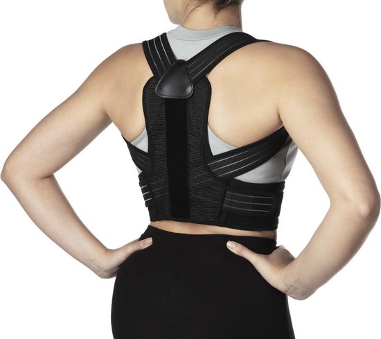 Mycare+ Backband - Taille XL - Correcteur de posture - Contre le mal de dos - Lavable - Hommes et Femmes