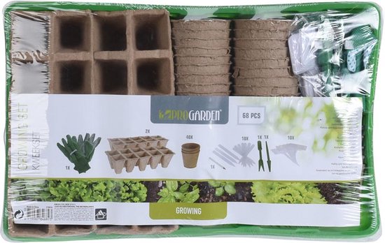 Pro Garden- Kit de culture - 68 pièces