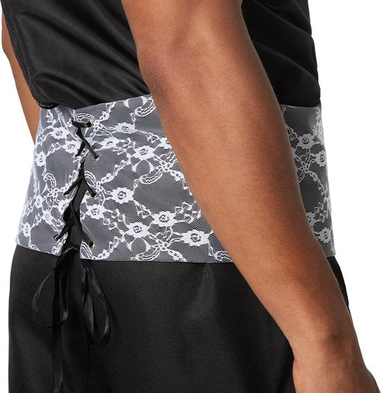 dressforfun - Creepy gentleman XL - costume halloween dress up partywear carnaval costume partywear - 302023