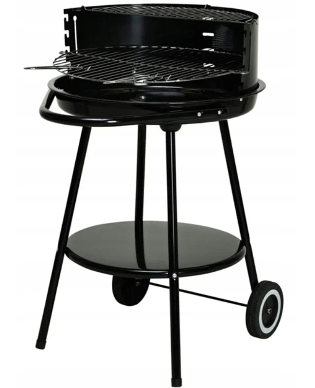 Grill Koopman - pliable avec base - 51 x 82 cm - noir