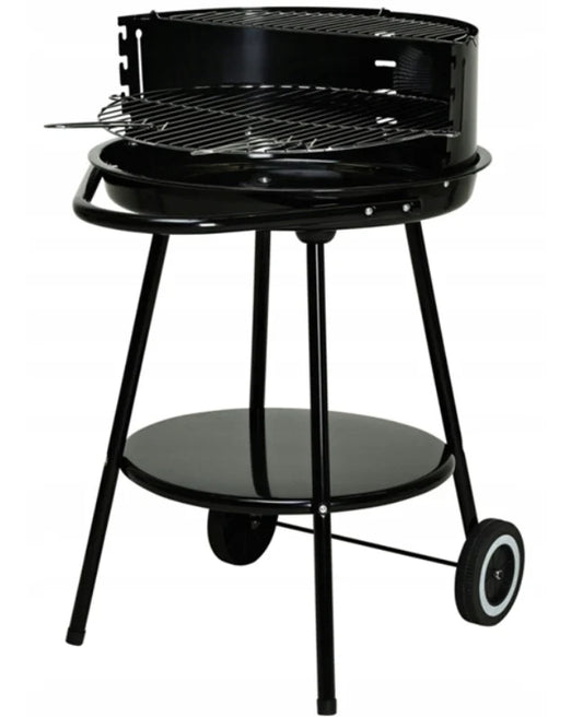 Grill Koopman - pliable avec base - 51 x 82 cm - noir