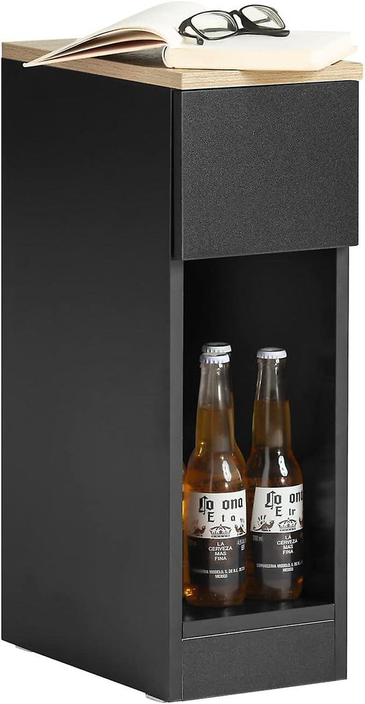 SoBuy - Table de nuit Table d'appoint Table de lampe - 20x35x60 cm - Noir