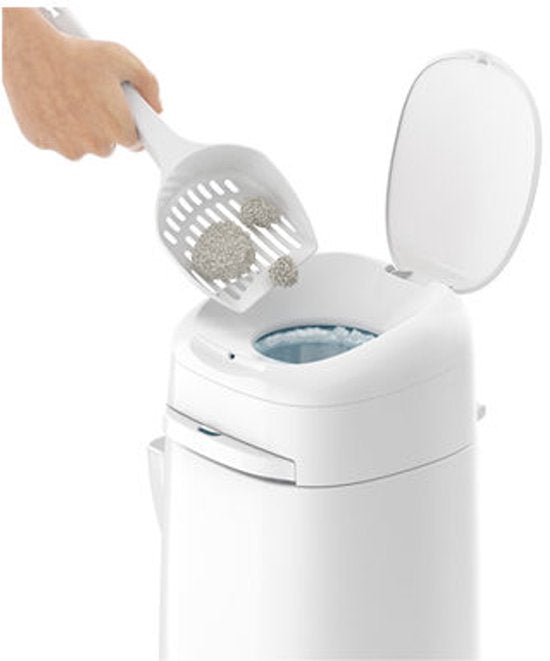 Litter Locker Litterlocker By Genie - Accessoires pour bac à litière - 24,3 x 23 x 7 cm Blanc