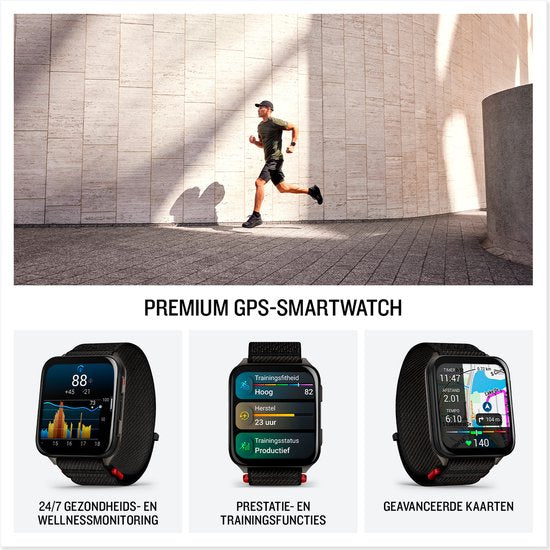 Garmin 010-02980-03 Venu X1 AMOLED Titanium - Face arrière - Montre connectée