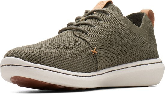Baskets Clarks Step Urban Mix pour homme - Kaki - Taille 43