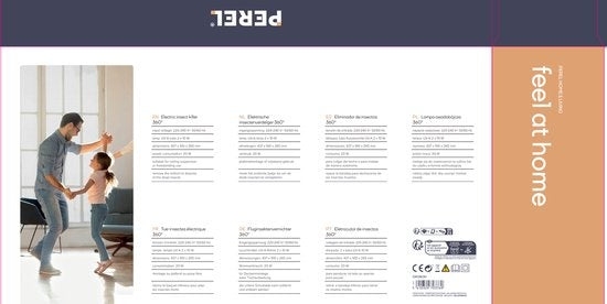 Insecticide électrique 360° - 2 X 10 W