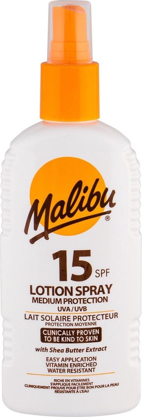Lotion en spray SPF 15 - Spray solaire 200 ml
