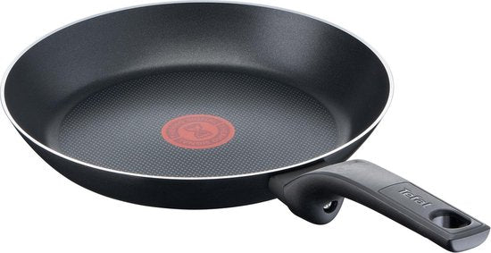 Tefal Easy Cook & Clean - Poêle à frire - Ø 24 cm - Revêtement antiadhésif - Ne convient pas à l'induction