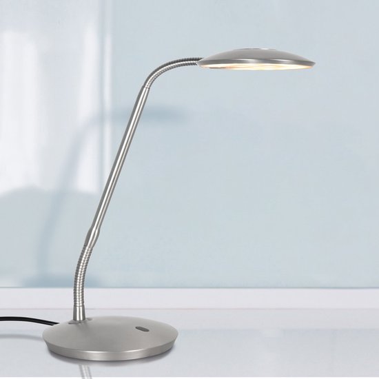 Steinhauer Exclusive - lampe de table - Zenith2 - acier - plastique et métal - lampe de bureau - LED - 4397ST
