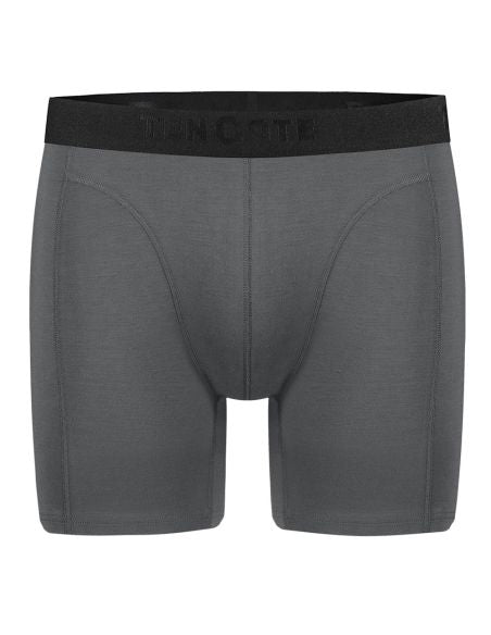 Ten Cate Hommes Short long en bambou - 2-Pack - Grey Melange - Taille S