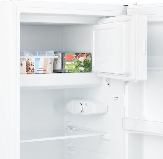 Inventum KV471W réfrigérateur de table 80 litres - Avec compartiment congélateur - Largeur 47,5 cm - Eclairage LED - Convient aux camping-cars - En pose libre - Blanc