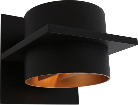 Steinhauer applique Muro - noir - métal - 3366ZW