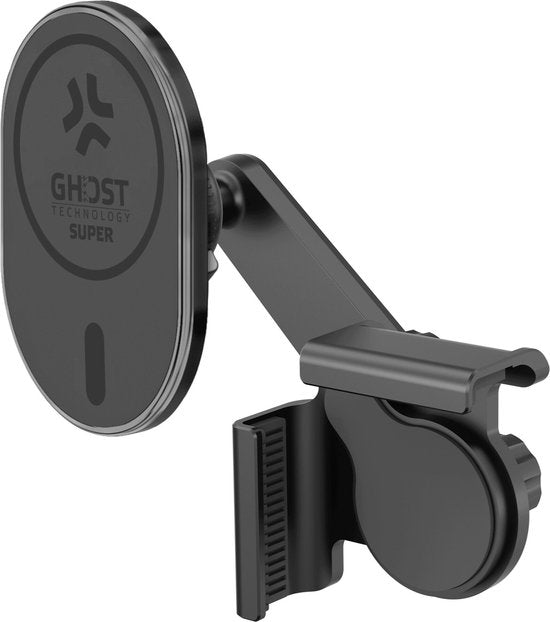 Support de téléphone Celly MagSafe - Pour les modèles Tesla X, Y, 3 et S - Fixation sur la grille d'aération ou l'écran - Rotation à 360°