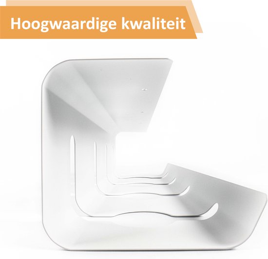 Stilemo Cable Tray Desk 2 Piece - Support de câbles 43 CM - Organisateur de câbles 5 KG Capacité de charge - Blanc