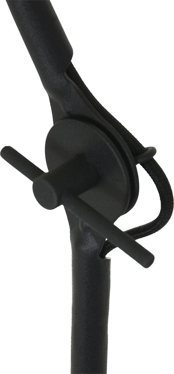 Lampadaire Anne Light & home Kasket - Noir