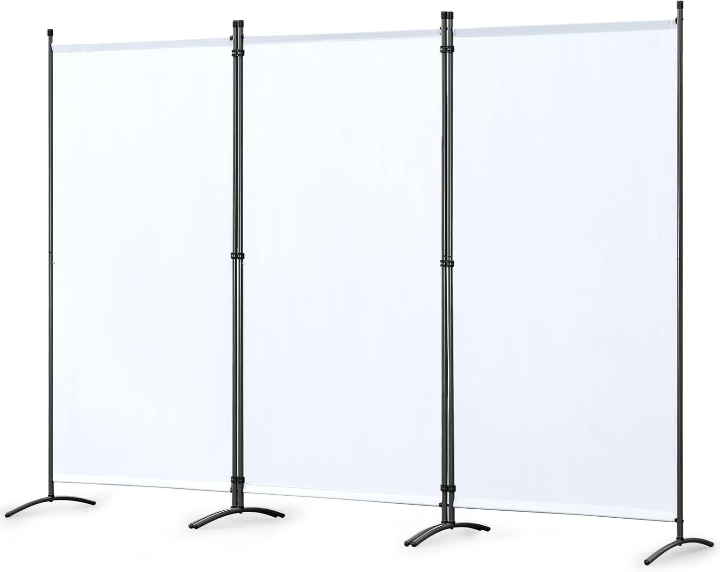 Angel Living Paravent - 3 panneaux - pliable - 243 x 180 cm - Naturel