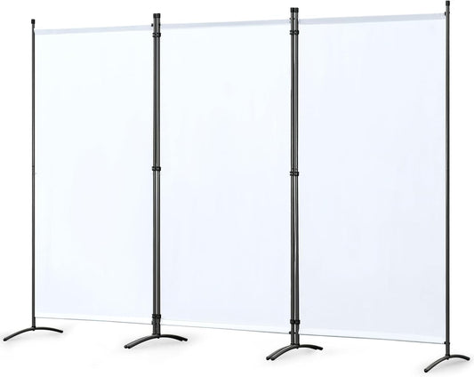 Angel Living Paravent - 3 panneaux - pliable - 243 x 180 cm - Naturel