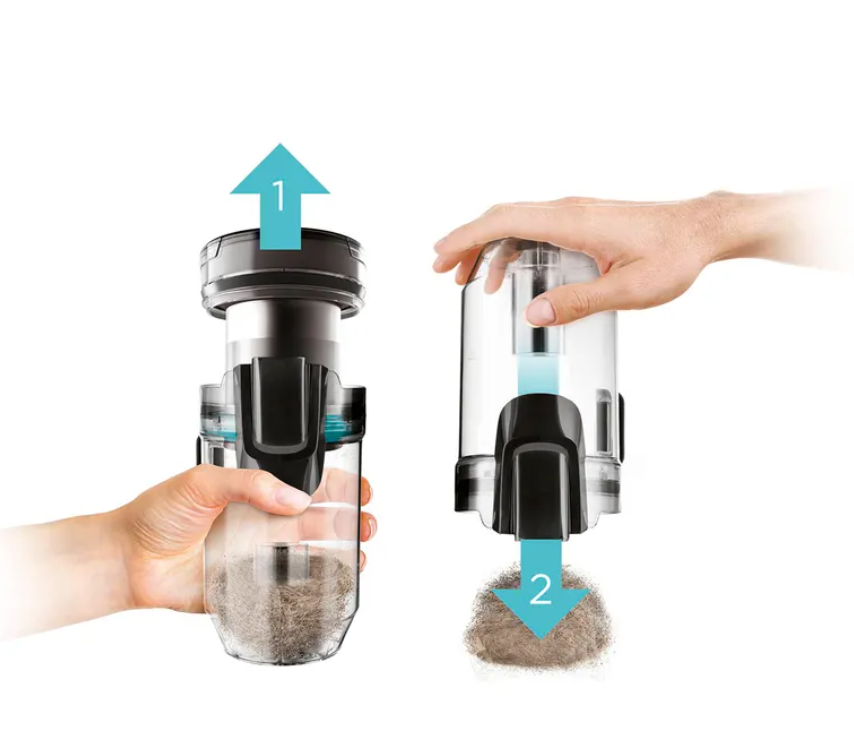 Aspirateur Balai Sans Fil BISSELL ICONpet 25 V, Modes de nettoyage multiples, Noir