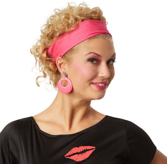 Dressforfun Costume femme starlette pop des années 80 M - déguisement déguisement halloween déguisement soirée carnaval déguisement soirée carnaval - 301673